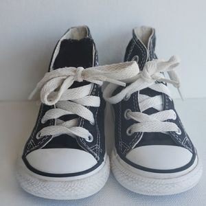 Black Infant Chuck Taylor's sneaker
